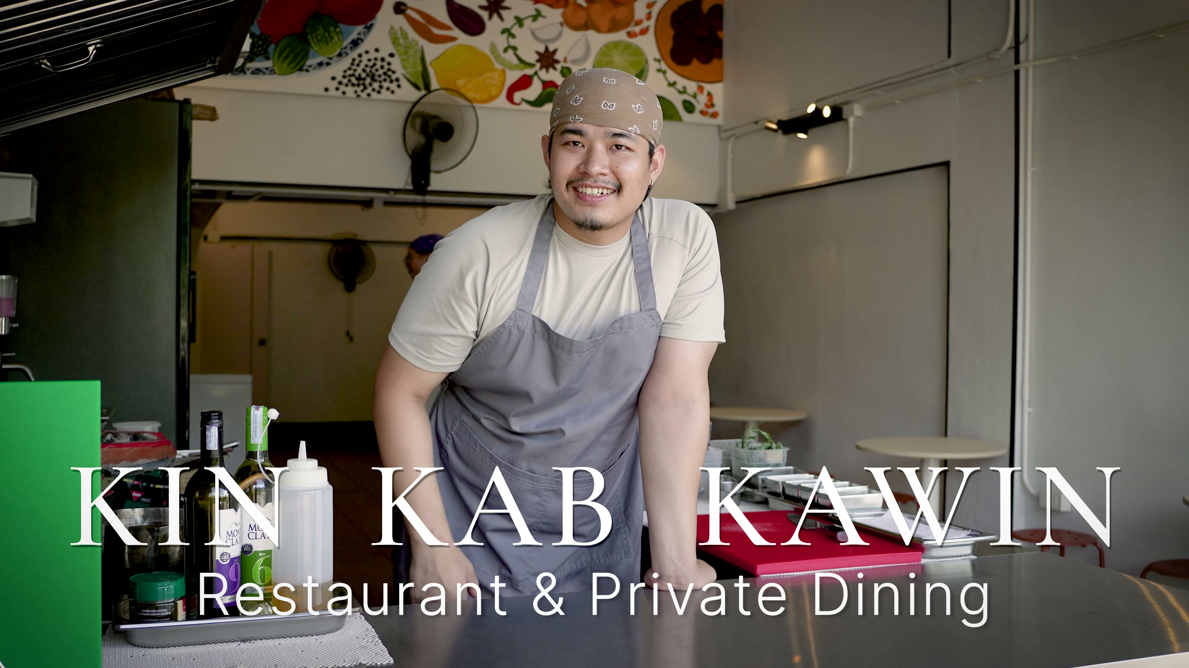 Chef Kawin at Kin Kab Kawin, Restaurant & Private Dining