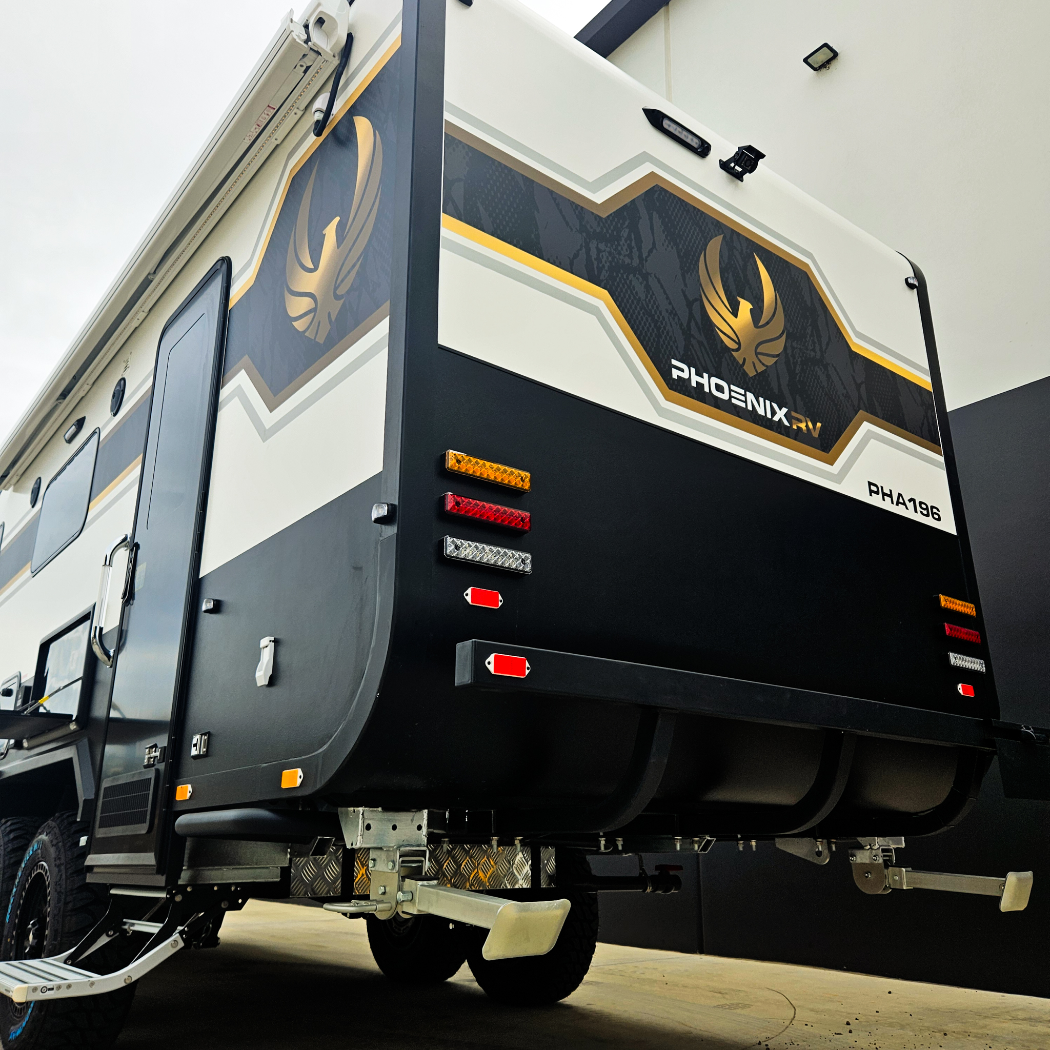 Product photography — Sunland Caravans caravan