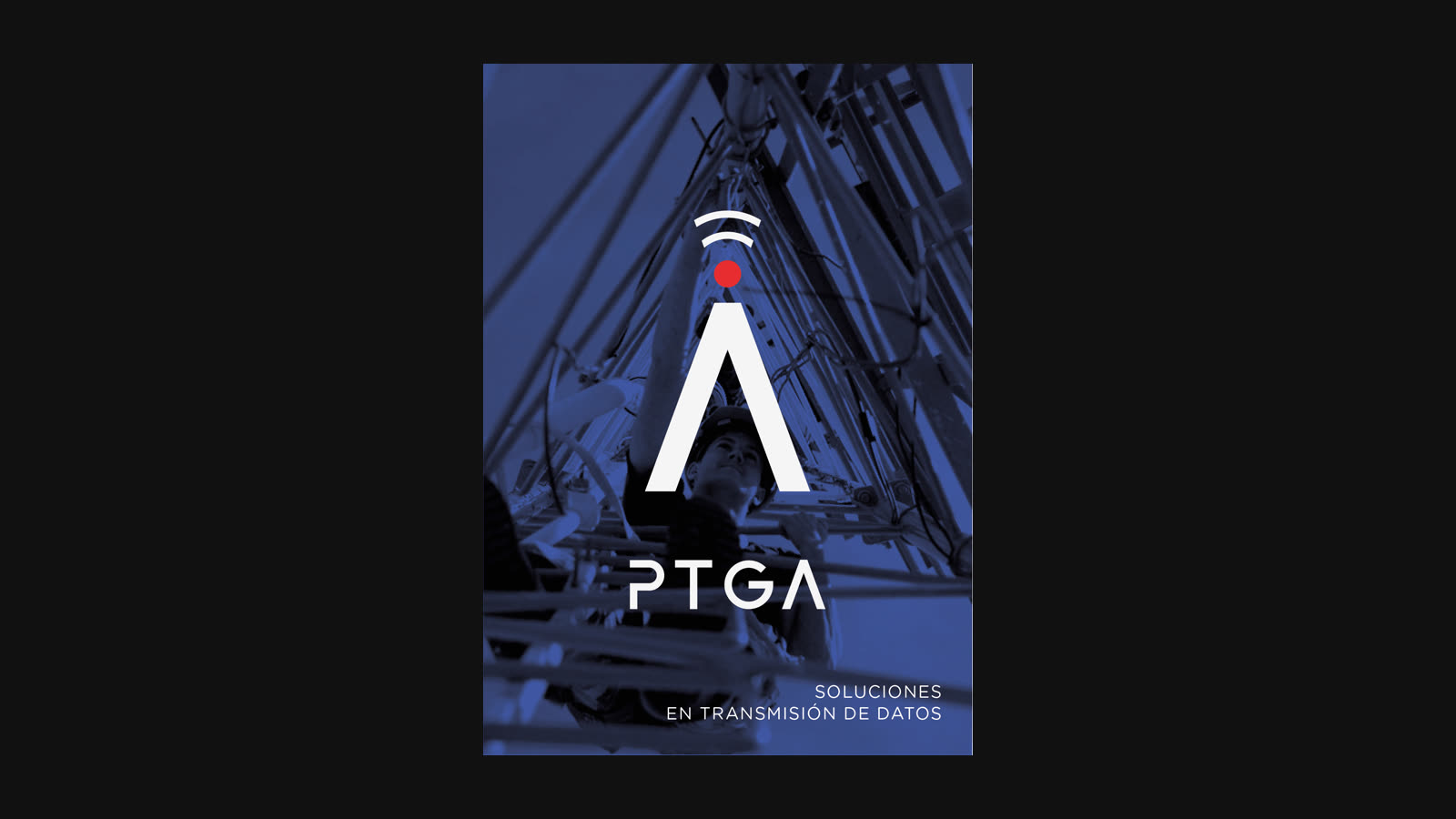 Spread from PTGA's institutional design folder